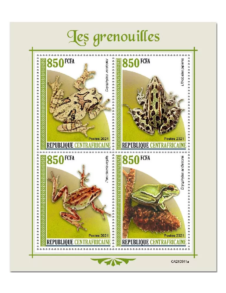 n° 7911/7914  - Timbre CENTRAFRIQUE Poste