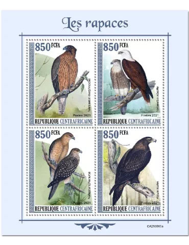 n° 7927/7930  - Timbre CENTRAFRIQUE Poste