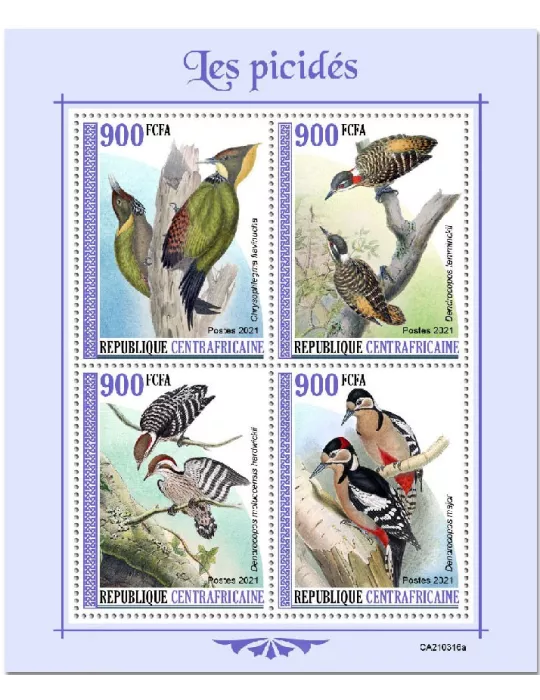 n° 7931/7934  - Timbre CENTRAFRIQUE Poste