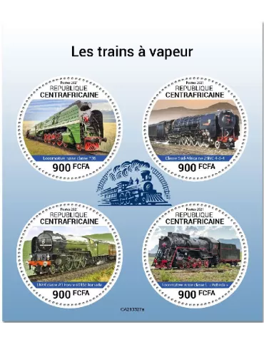 n° 7963/7966  - Timbre CENTRAFRIQUE Poste