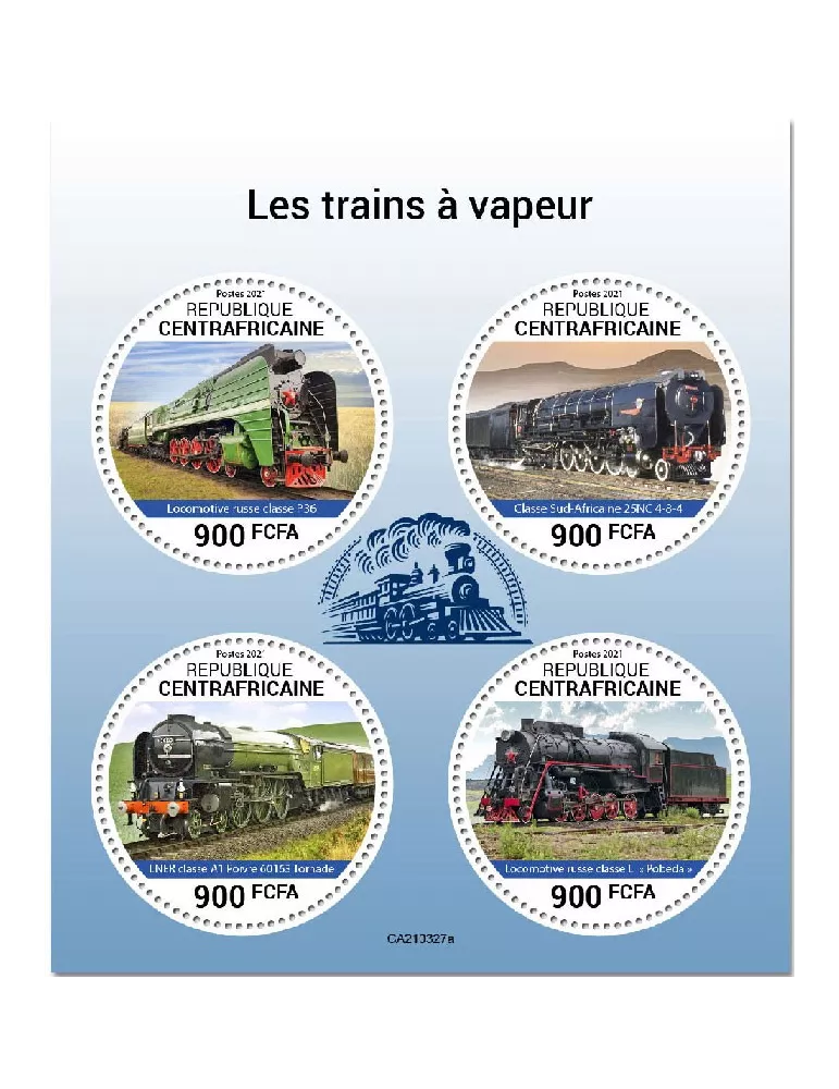 n° 7963/7966  - Timbre CENTRAFRIQUE Poste