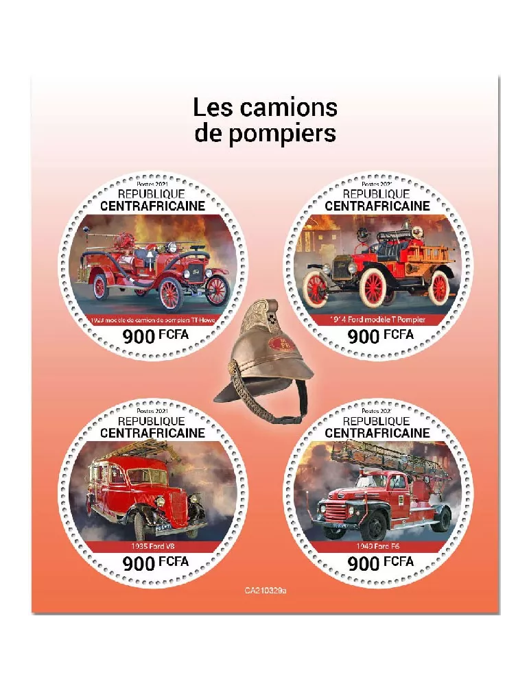 n° 7971/7974  - Timbre CENTRAFRIQUE Poste