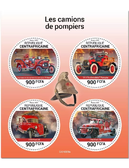 n° 7971/7974  - Timbre CENTRAFRIQUE Poste