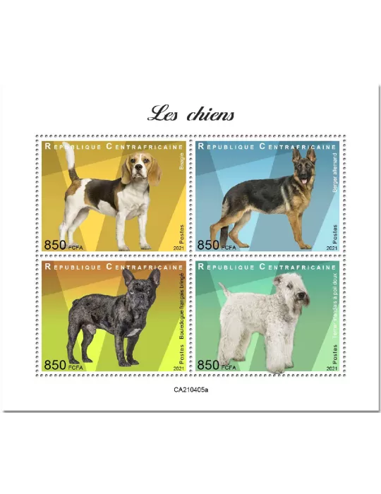 n° 8041/8044  - Timbre CENTRAFRIQUE Poste