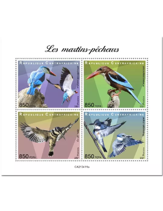 n° 8065/8068  - Timbre CENTRAFRIQUE Poste