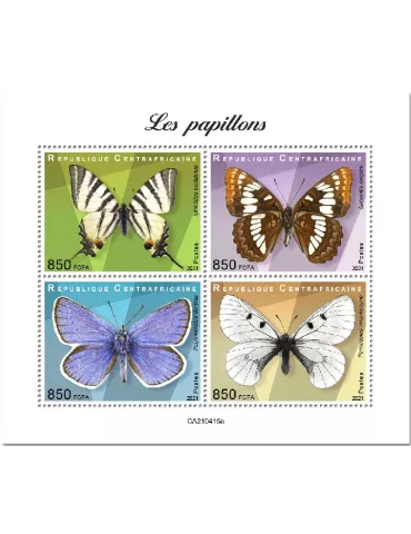 n° 8081/8084  - Timbre CENTRAFRIQUE Poste