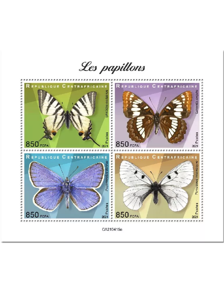 n° 8081/8084  - Timbre CENTRAFRIQUE Poste