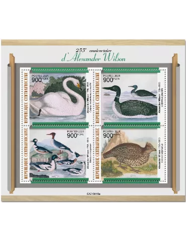 n° 8085/8088  - Timbre CENTRAFRIQUE Poste