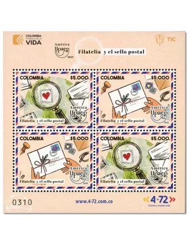 n° n° 2688(x2)/2689(x2) - Timbre COLOMBIE Poste