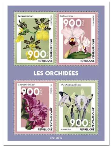 n° 8197/8200  - Timbre CENTRAFRIQUE Poste