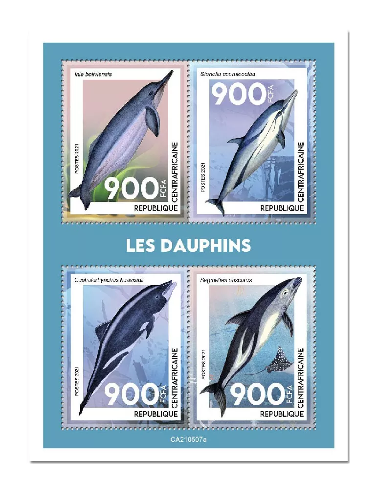 n° 8213/8216  - Timbre CENTRAFRIQUE Poste