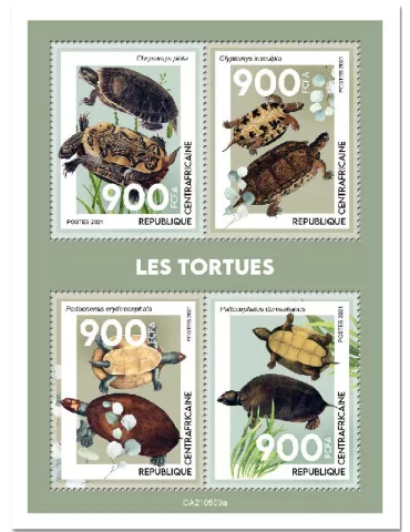 n° 8221/8224  - Timbre CENTRAFRIQUE Poste