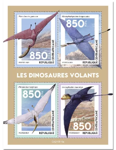 n° 8225/8228  - Timbre CENTRAFRIQUE Poste