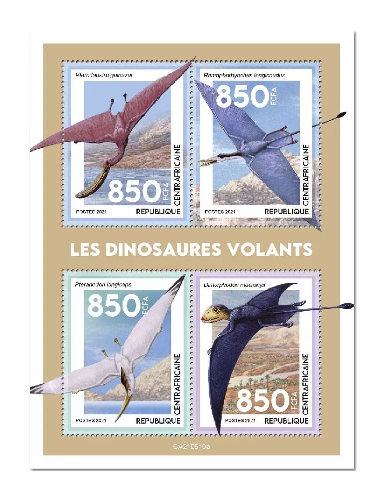 n° 8225/8228  - Timbre CENTRAFRIQUE Poste
