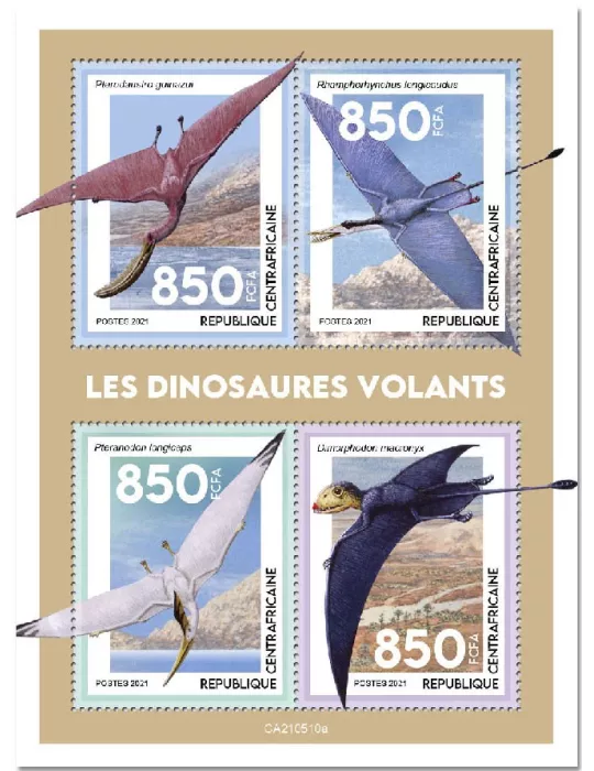 n° 8225/8228  - Timbre CENTRAFRIQUE Poste
