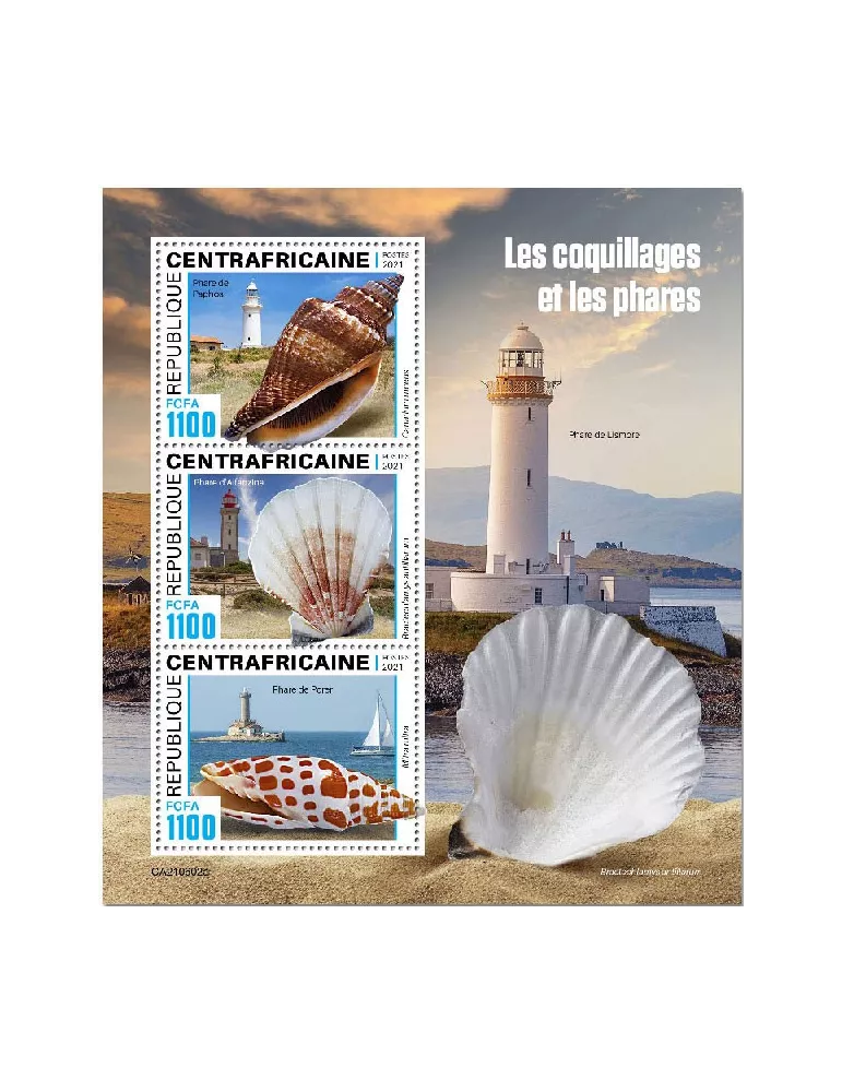 n° 8309/8311  - Timbre CENTRAFRIQUE Poste