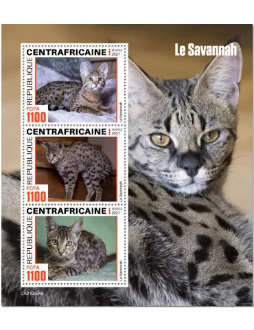 n° 8315/8317  - Timbre CENTRAFRIQUE Poste