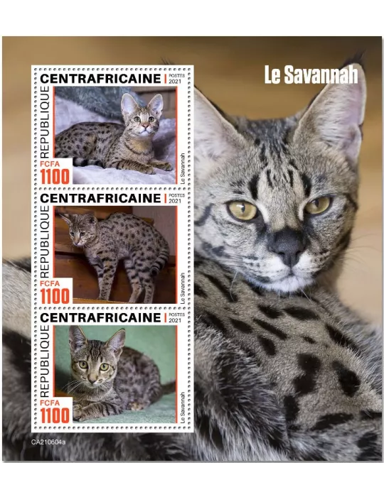 n° 8315/8317  - Timbre CENTRAFRIQUE Poste