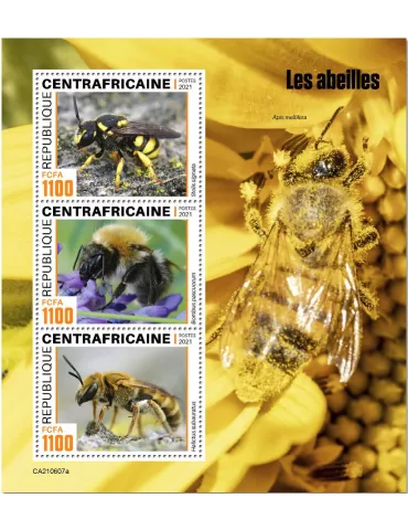 n° 8324/8326  - Timbre CENTRAFRIQUE Poste