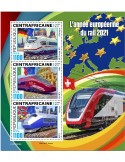 n° 8330/8332  - Timbre CENTRAFRIQUE Poste