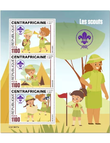 n° 8354/8356  - Timbre CENTRAFRIQUE Poste