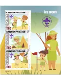 n° 8354/8356  - Timbre CENTRAFRIQUE Poste