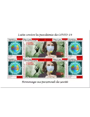 n° 8427/8429  - Timbre CENTRAFRIQUE Poste
