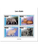 n° 8449A/8452A  - Timbre CENTRAFRIQUE Poste