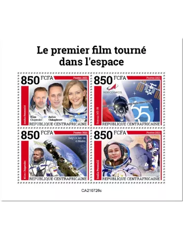 n° 8533A/8535A  - Timbre CENTRAFRIQUE Poste