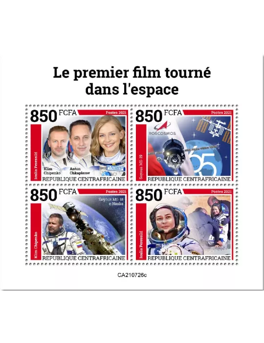 n° 8533A/8535A  - Timbre CENTRAFRIQUE Poste