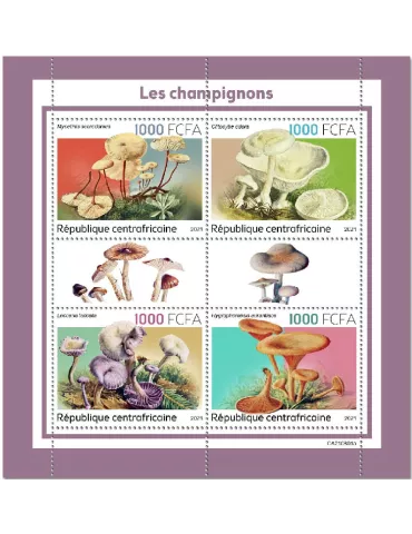 n° 8675/8678  - Timbre CENTRAFRIQUE Poste