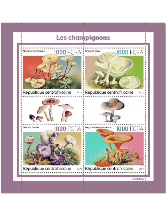 n° 8675/8678  - Timbre CENTRAFRIQUE Poste