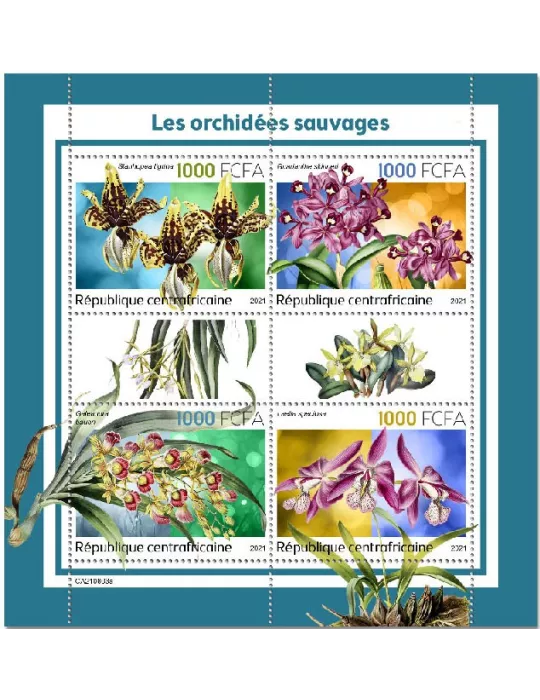 n° 8683/8686  - Timbre CENTRAFRIQUE Poste