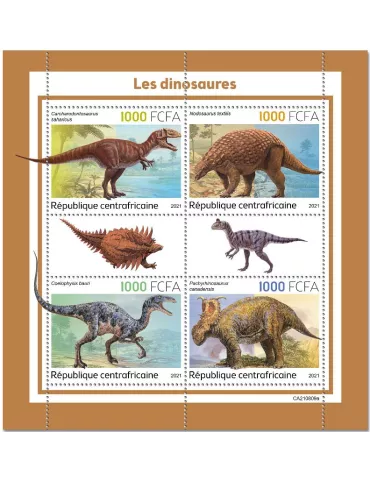 n° 8707/8710  - Timbre CENTRAFRIQUE Poste