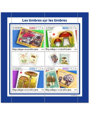 n° 8731/8734  - Timbre CENTRAFRIQUE Poste