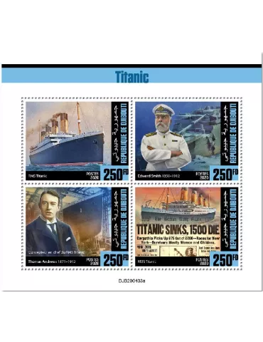 n° 3121/3124  - Timbre DJIBOUTI Poste