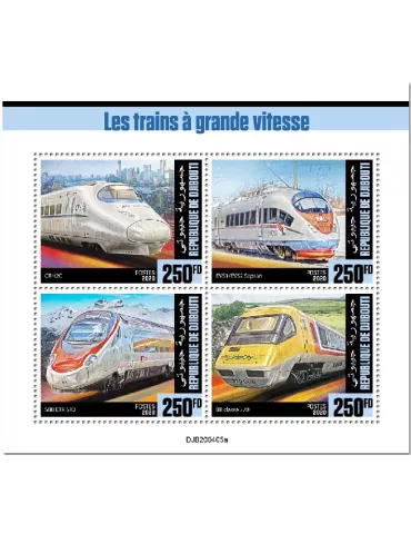 n° 3129/3132  - Timbre DJIBOUTI Poste