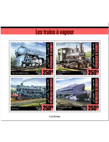 n° 3133/3136  - Timbre DJIBOUTI Poste
