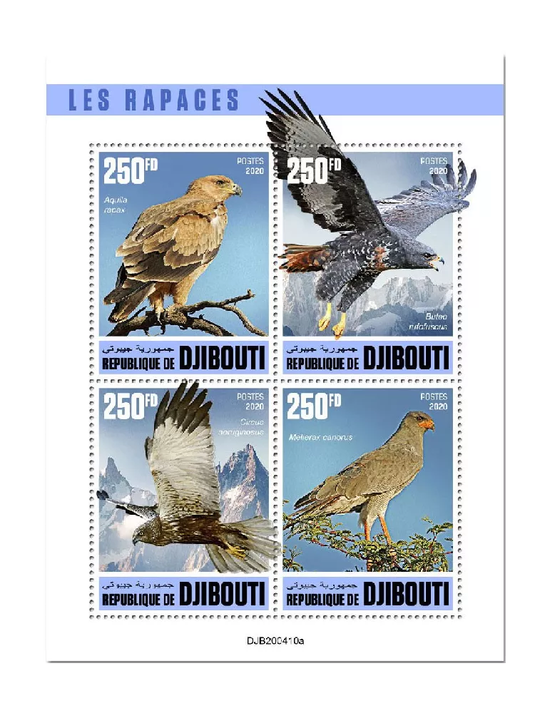 n° 3149/3152  - Timbre DJIBOUTI Poste