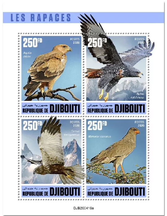 n° 3149/3152  - Timbre DJIBOUTI Poste