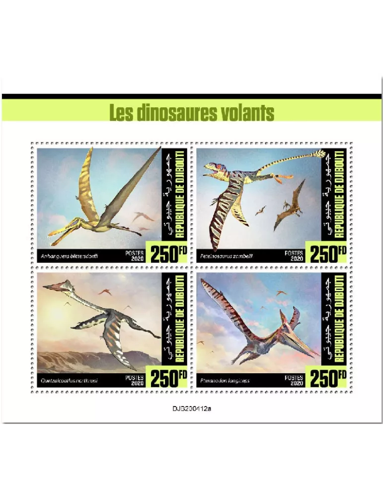 n° 3157/3160  - Timbre DJIBOUTI Poste