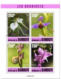 n° 3169/3172  - Timbre DJIBOUTI Poste