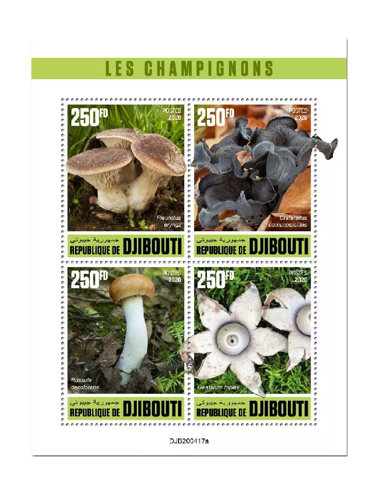 n° 3177/3180  - Timbre DJIBOUTI Poste