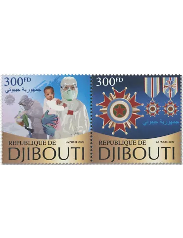 n° 3202/3203  - Timbre DJIBOUTI Poste