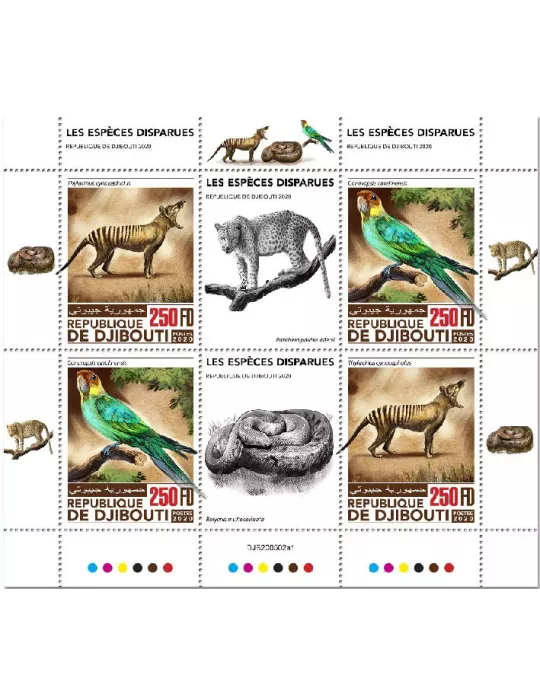 n° 3208/3209  - Timbre DJIBOUTI Poste