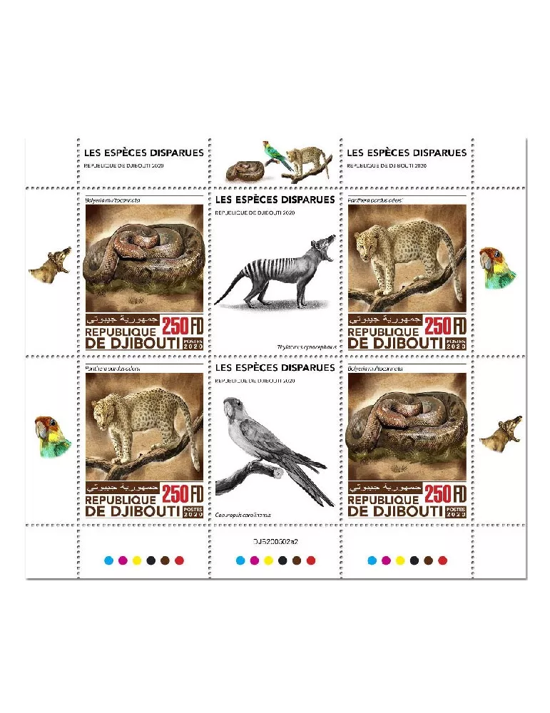 n° 3210/3211  - Timbre DJIBOUTI Poste