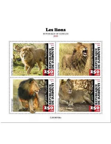 n° 3220/3223  - Timbre DJIBOUTI Poste