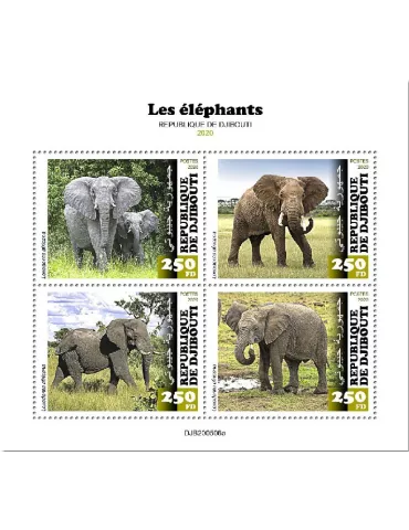 n° 3224/3227  - Timbre DJIBOUTI Poste