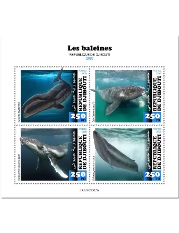 n° 3228/3231  - Timbre DJIBOUTI Poste