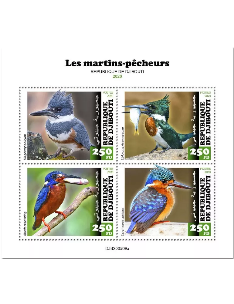n° 3236/3239  - Timbre DJIBOUTI Poste